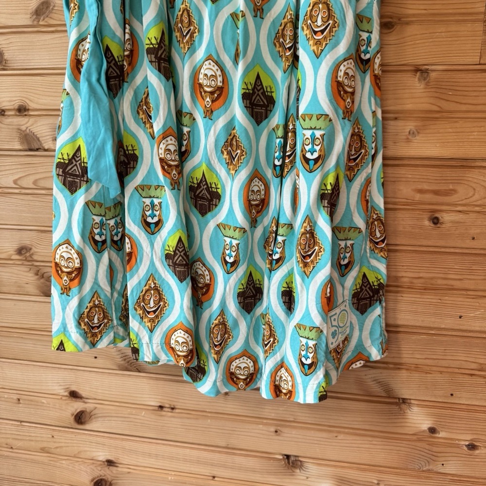 2021 Disney Parks Polynesian Resort 50th Anniversary Legacy Dress Adult Large - Picture 9 of 10